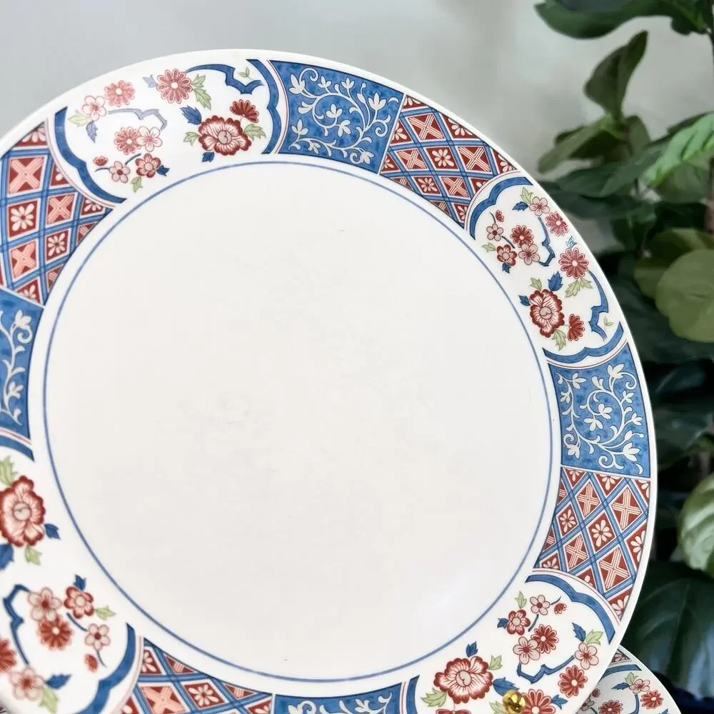 4 x Imari Noritake MING GARDEN Dinner Plates 10.5” Chinoiserie Japanese 9066